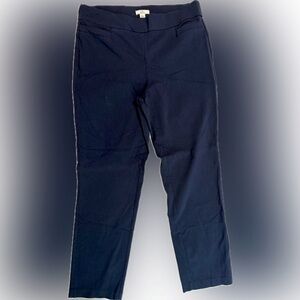 Croft and Barrow Navy Trousers